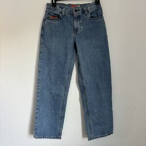 Vintage Y2K Empyre Relax Skate Jeans Sz 25 Wide Leg Straight Denim